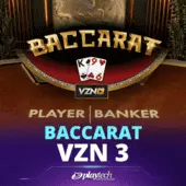 Baccarat VZN 3 - PT Slot Game at 77PH